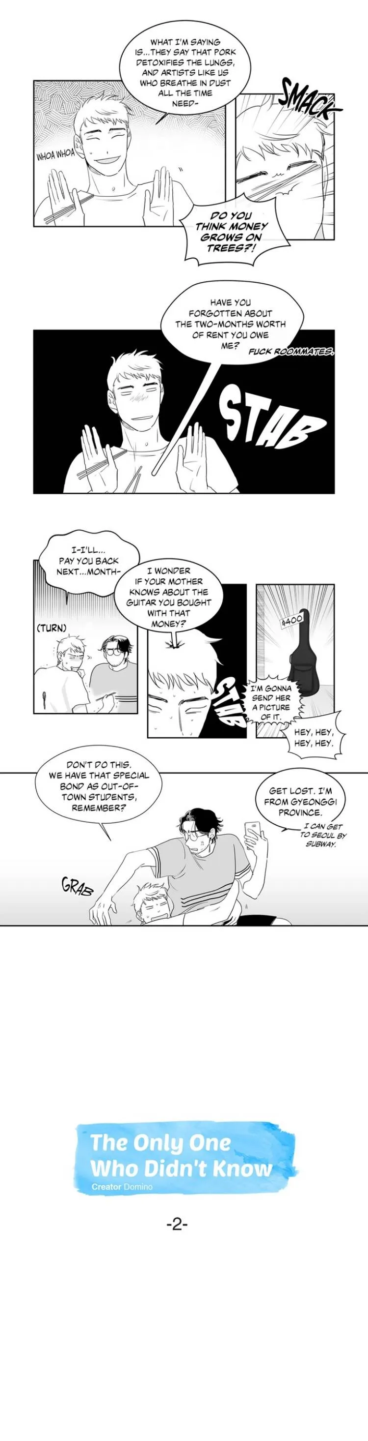 The Only One Who Didn't Know Chapter 2 page 3 - 