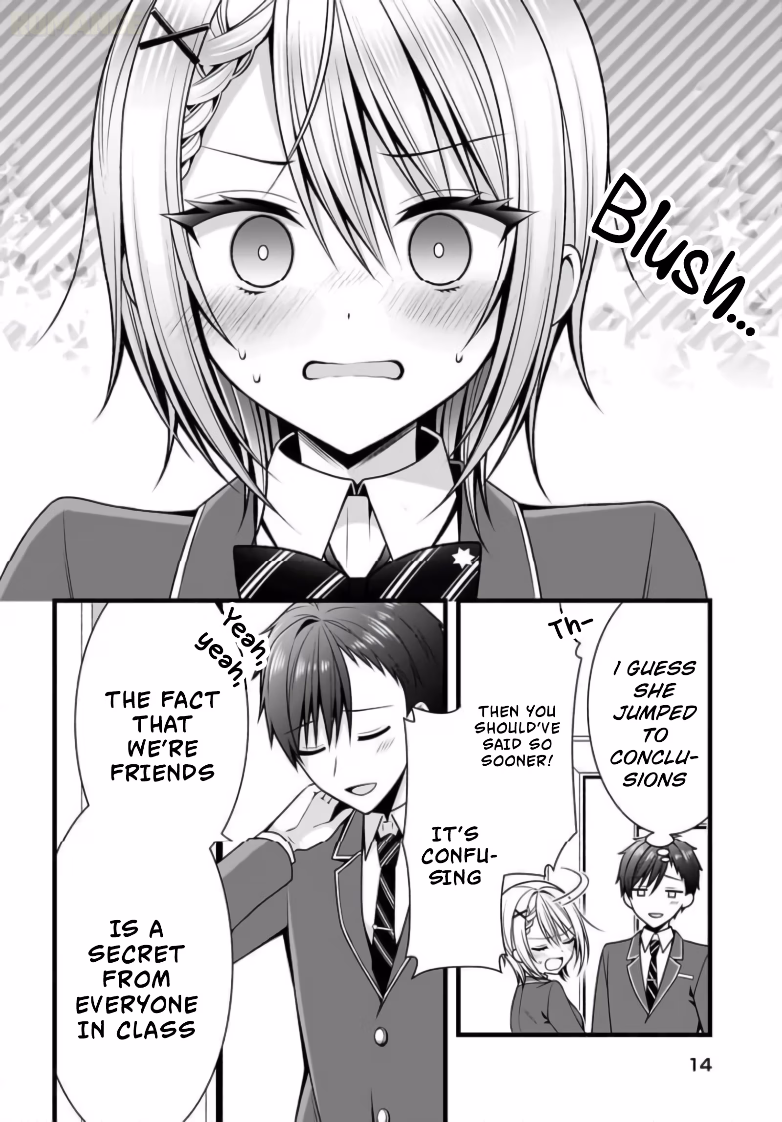 The Only One Who Knows How to Make Her Fall for Me Is the Future Me Who Marries Her Chapter 0 page 11 - 