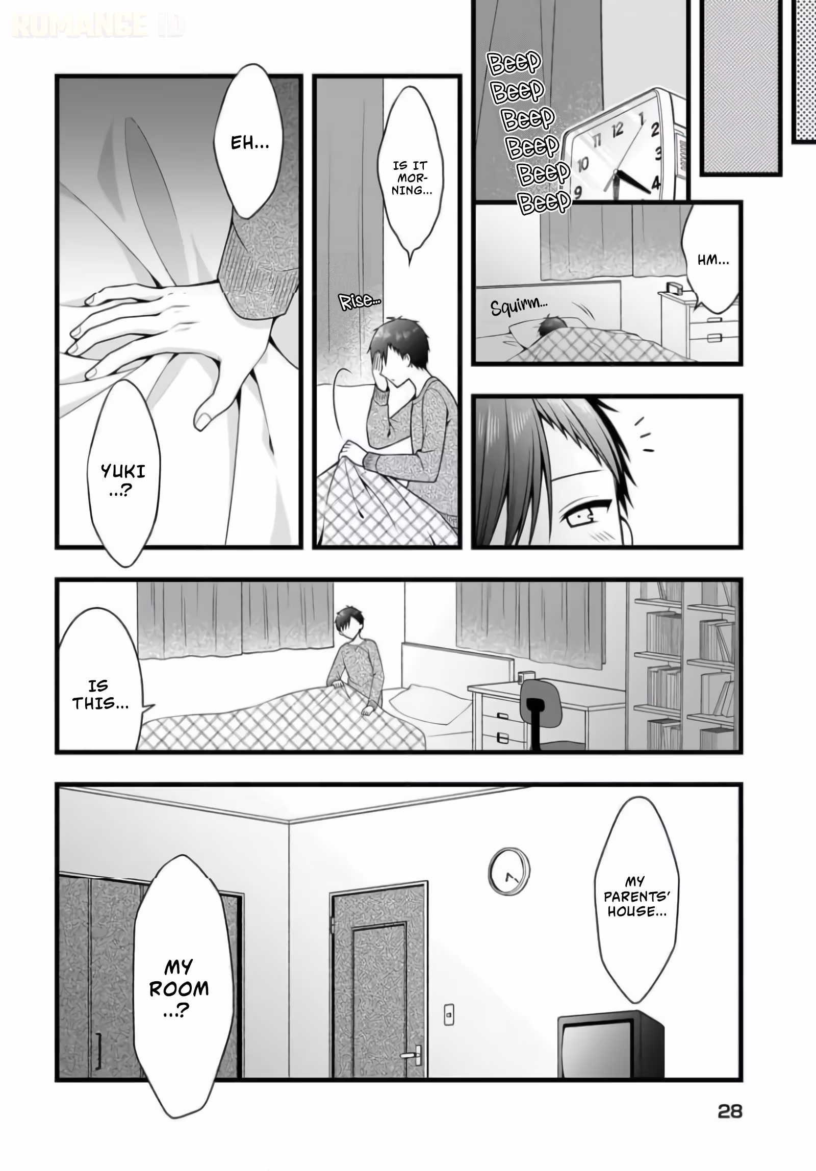 The Only One Who Knows How to Make Her Fall for Me Is the Future Me Who Marries Her Chapter 1 page 12 - 