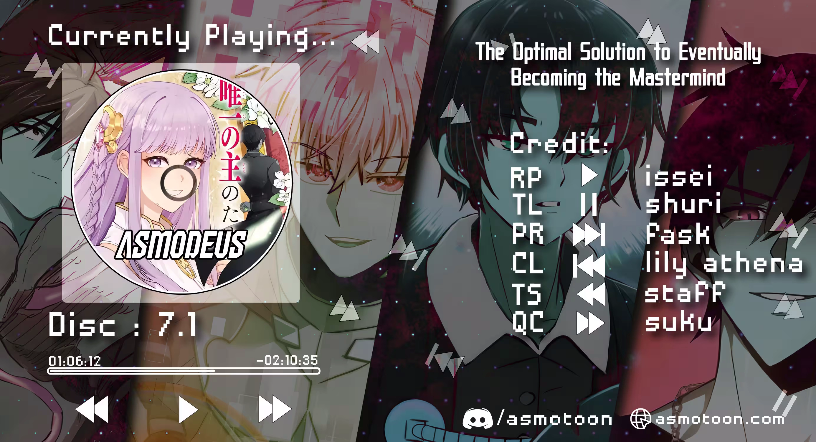 The Optimal Solution to Eventually Becoming the Mastermind Chapter 7.1 page 1 - 