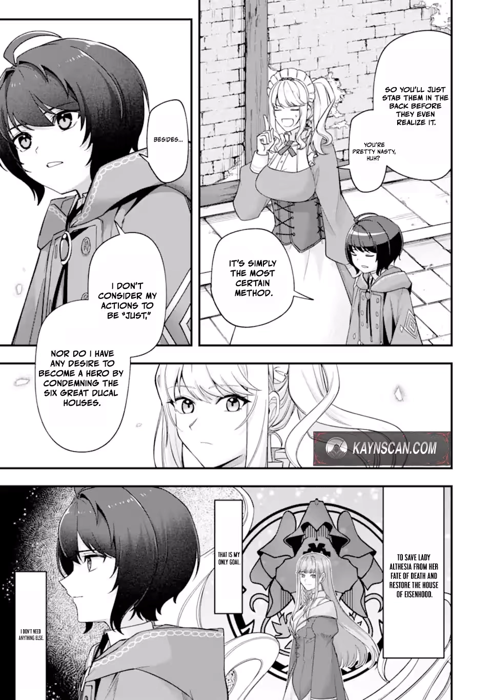 The Optimal Solution to Eventually Becoming the Mastermind Chapter 7.2 page 12 - 