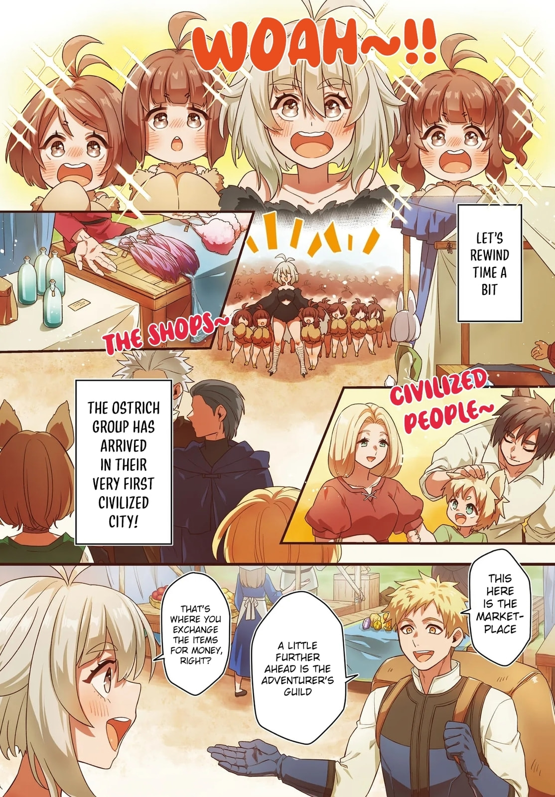 The Ostrich Beastman's Wild and Unrivaled Rampage: I Became the Leader of the Stupidly Cute Strongest Race Chapter 6 page 3 - 