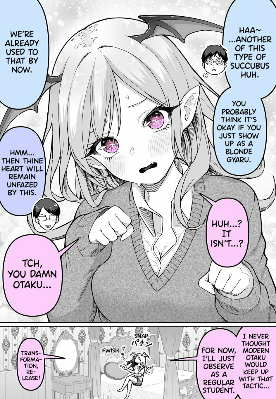 The Otaku Have Become Accustomed to Succubi Chapter 0 page 1 - 