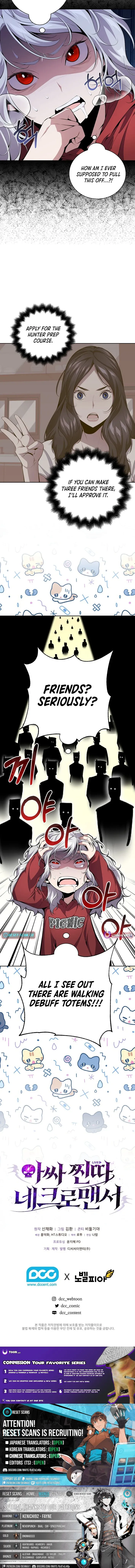 The Outcast Loser Necromancer Chapter 9 page 13 - 