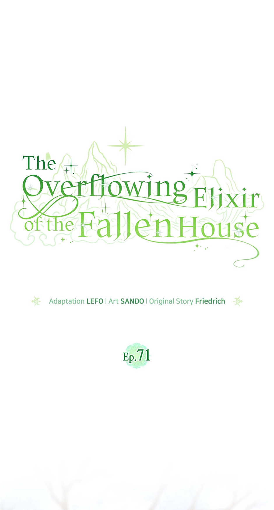 The Overflowing Elixir of the Fallen House Chapter 71 page 1 - 