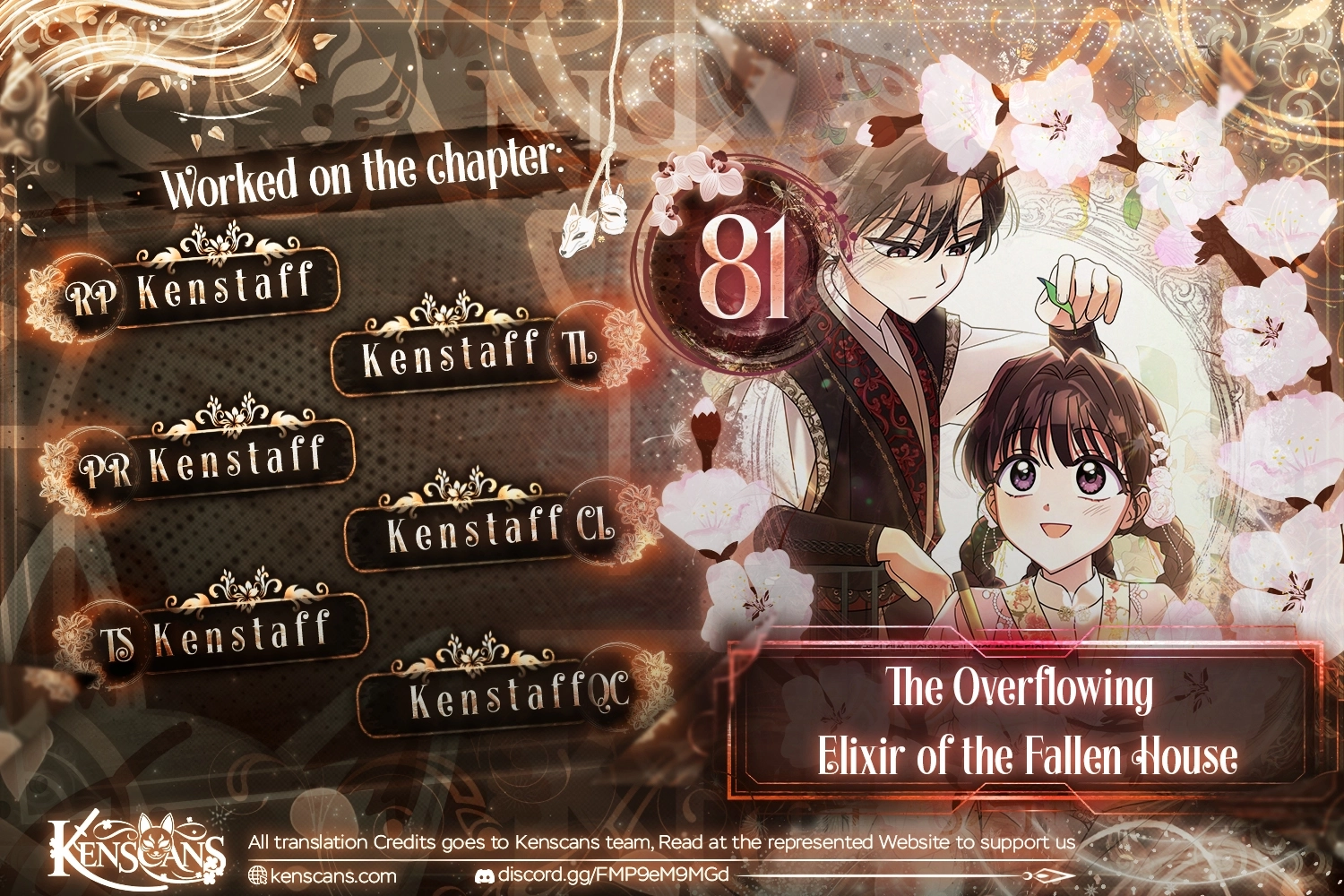 The Overflowing Elixir of the Fallen House Chapter 81 page 1 - 