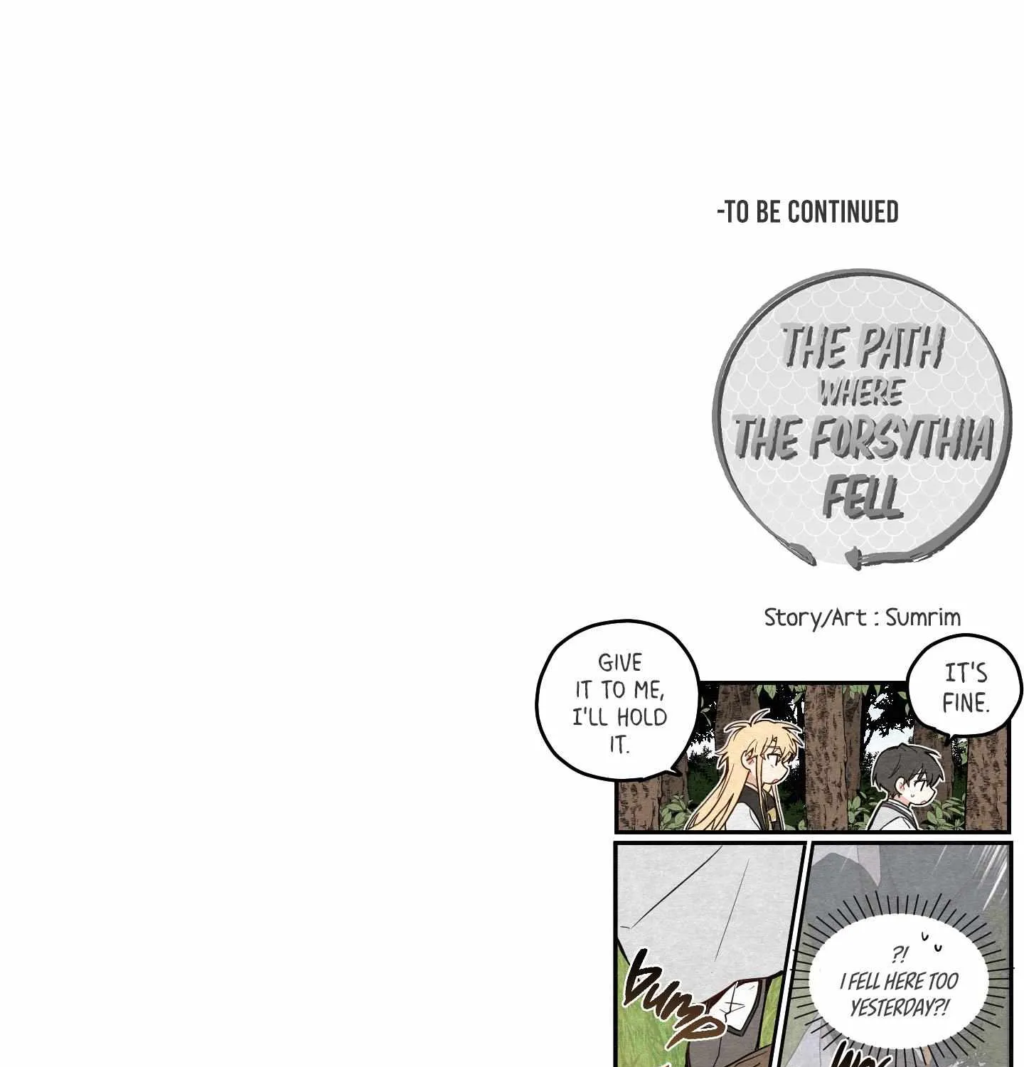 The Path Where the Forsythia Fell Chapter 10 page 149 - 