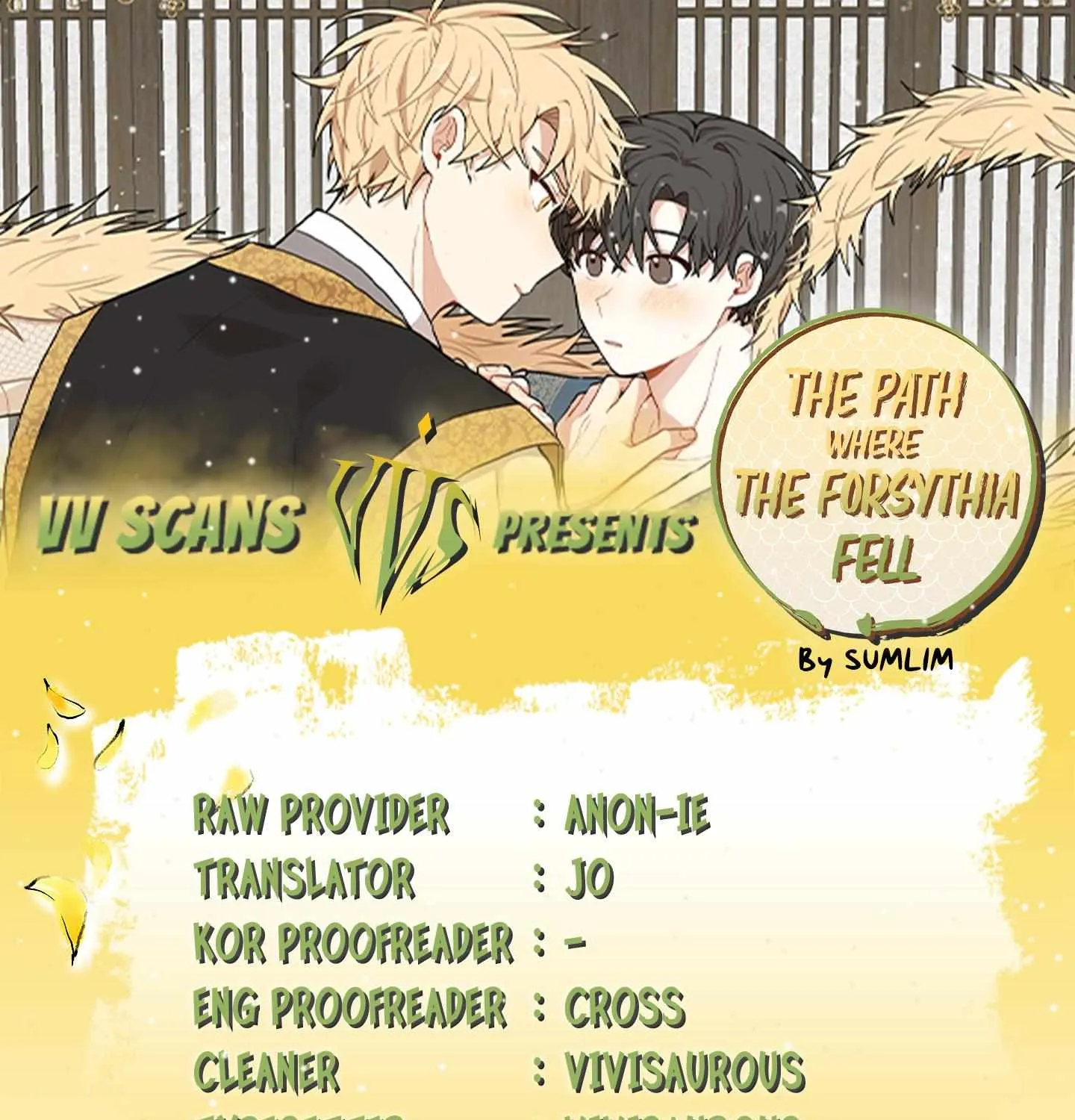 The Path Where the Forsythia Fell Chapter 13 page 1 - 