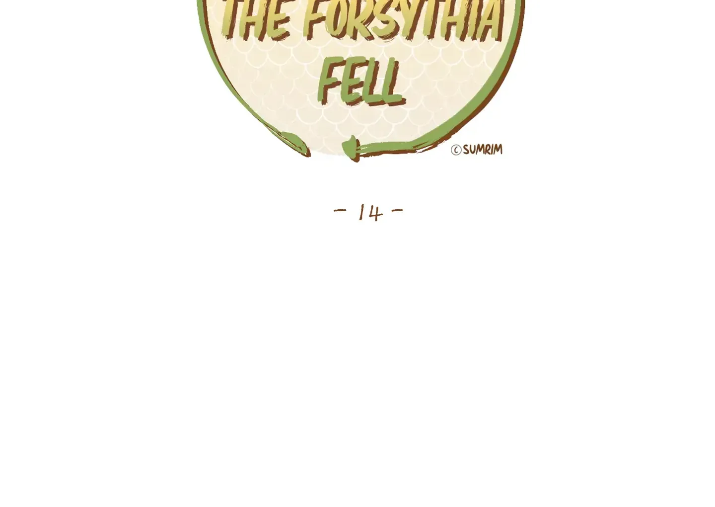 The Path Where the Forsythia Fell Chapter 14 page 19 - 