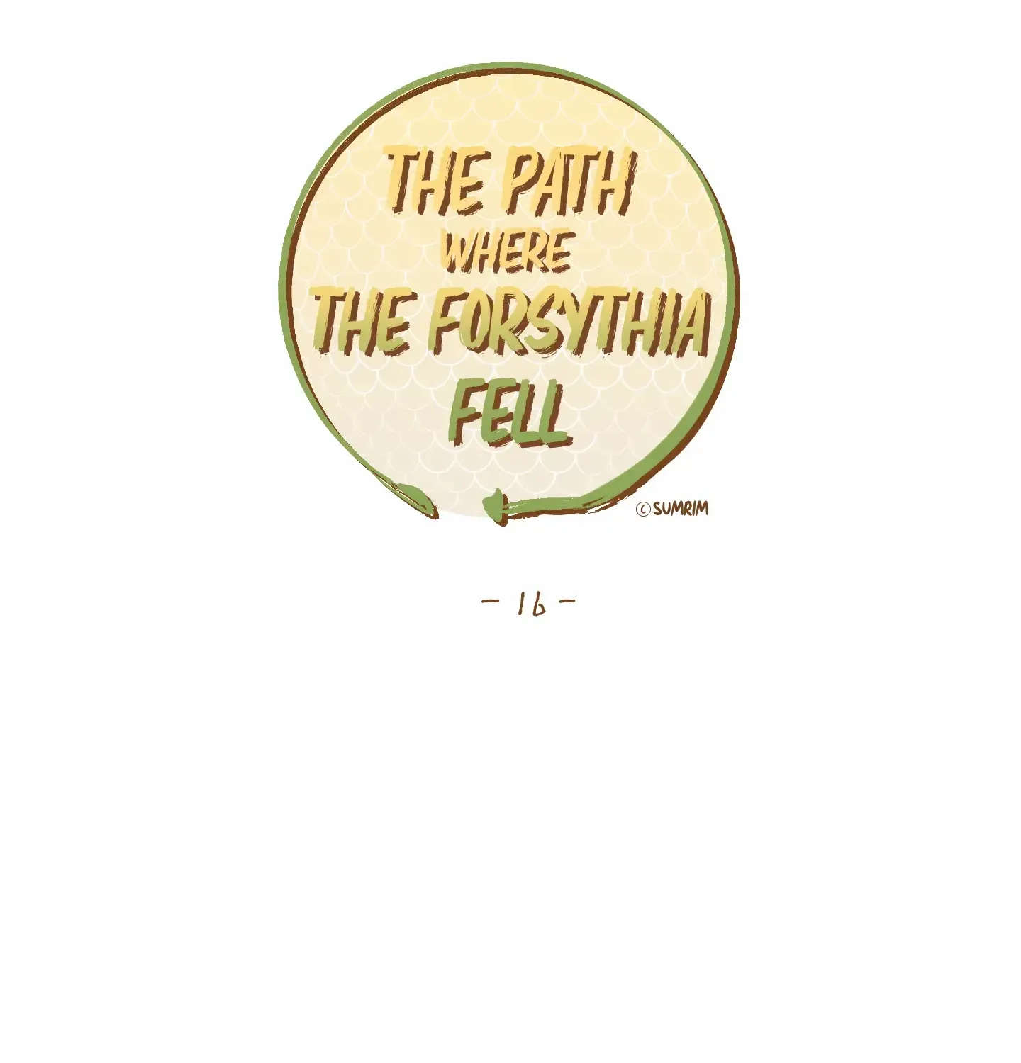 The Path Where the Forsythia Fell Chapter 16 page 24 - 