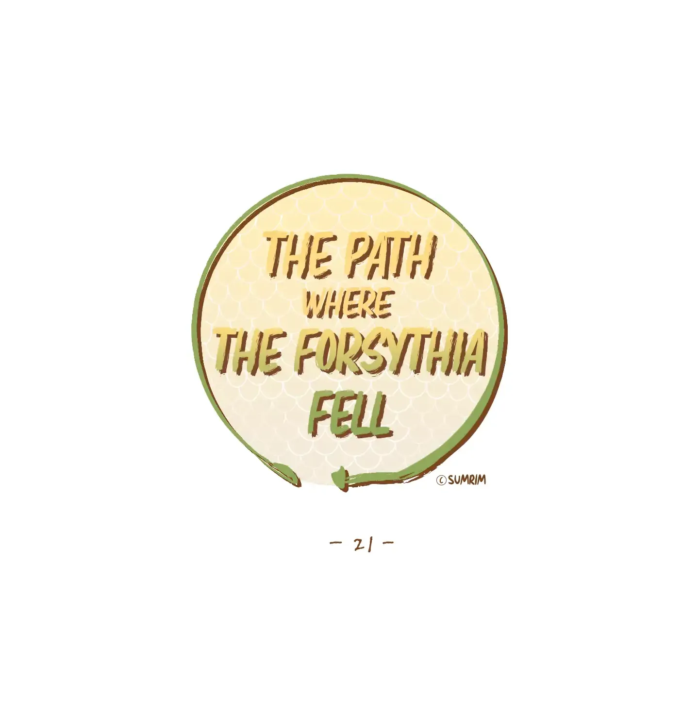 The Path Where the Forsythia Fell Chapter 21 page 38 - 