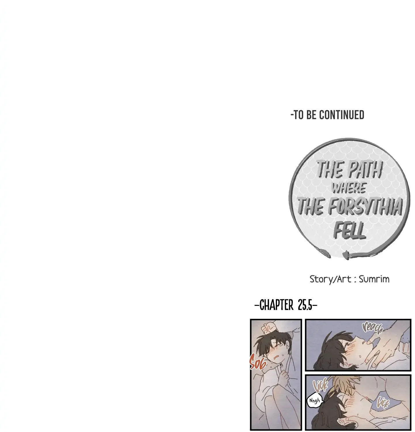 The Path Where the Forsythia Fell Chapter 26 page 108 - 