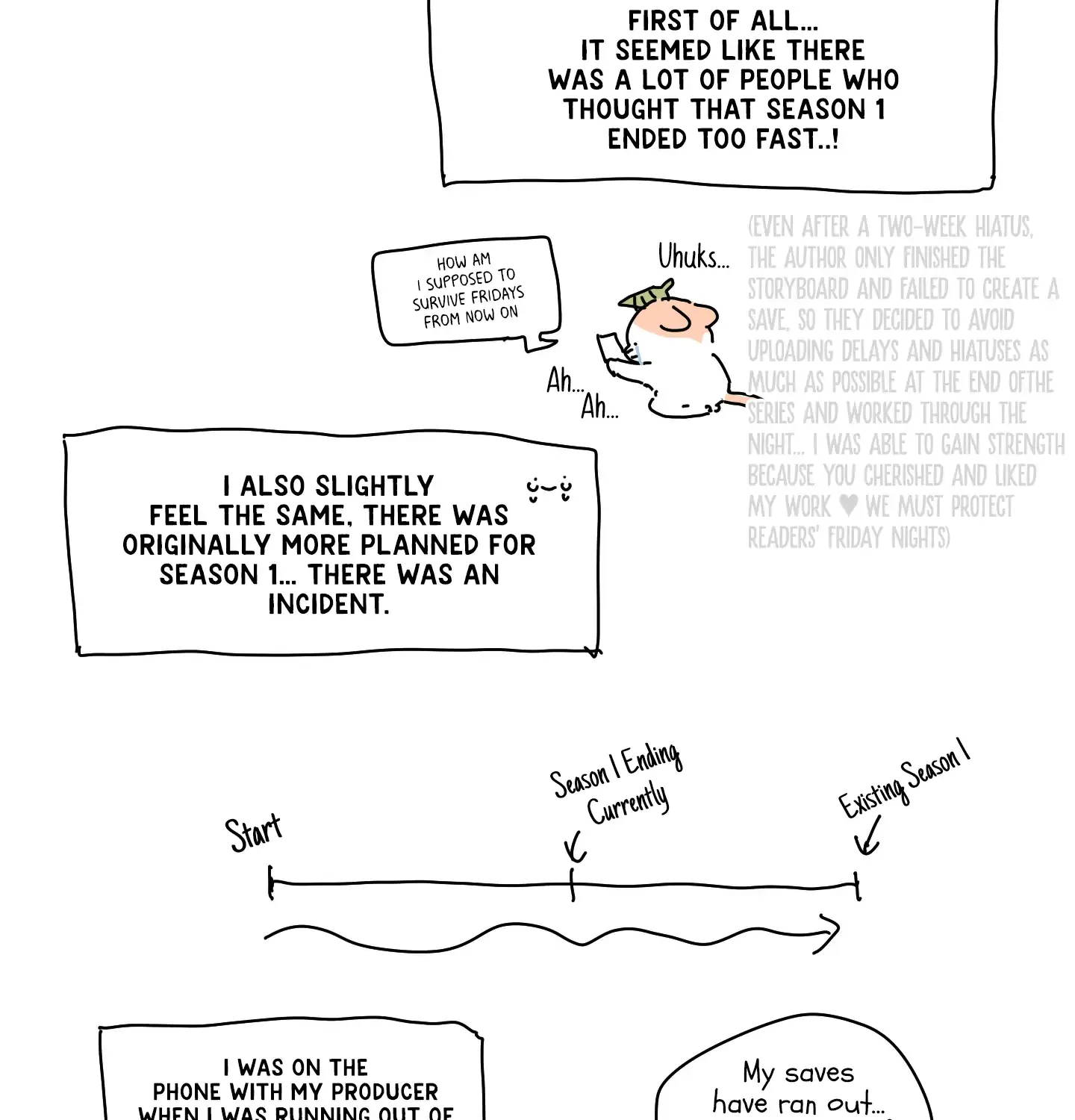 The Path Where the Forsythia Fell Chapter 27.5 page 8 - 