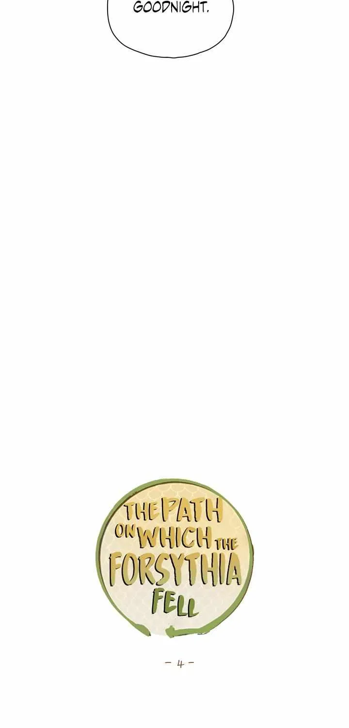 The Path Where the Forsythia Fell Chapter 4 page 14 - 