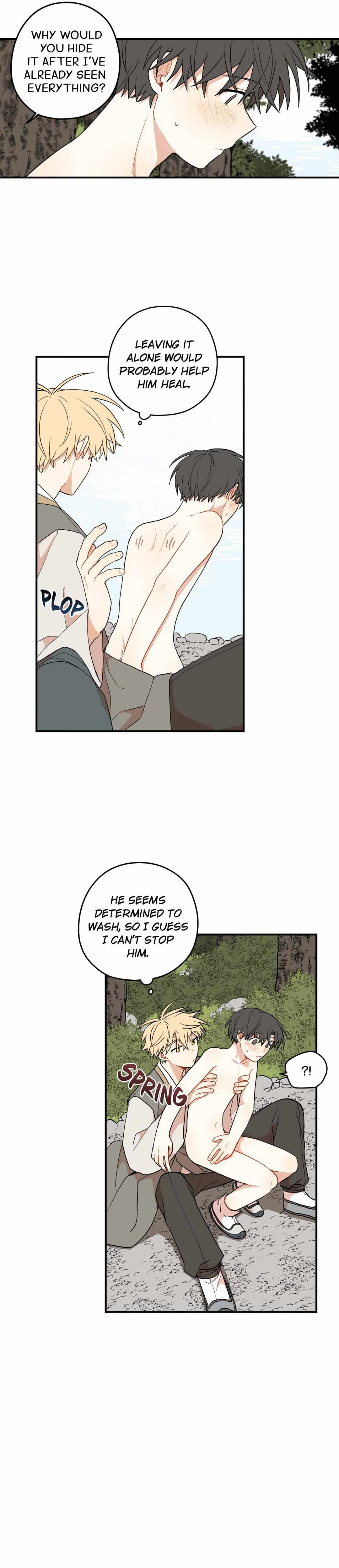 The Path Where the Forsythia Fell Chapter 7.2 page 10 - 