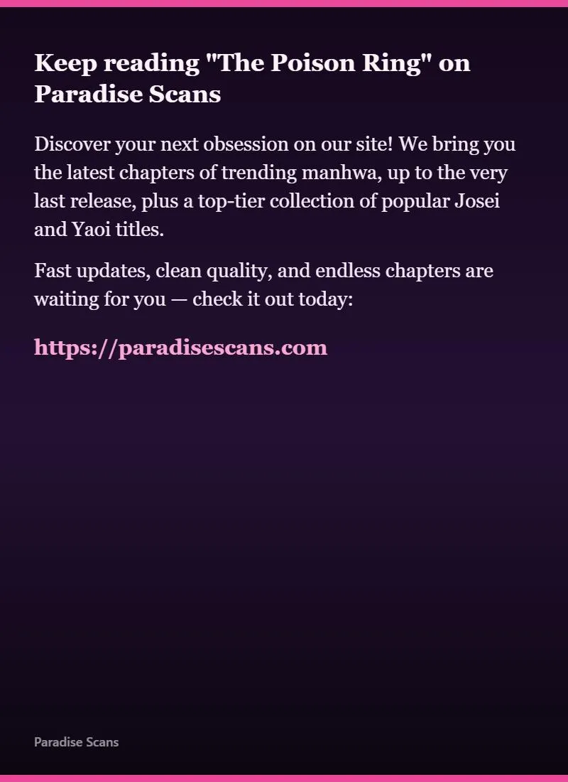 The Poison Ring Chapter 14 page 9 - 