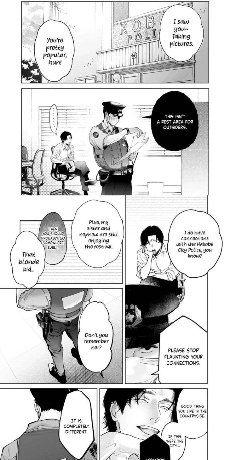 The Police Officer and I Chapter 8 page 11 - 