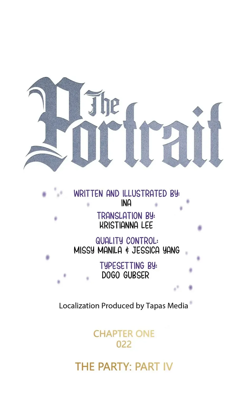 The Portrait Chapter 22 page 1 - 