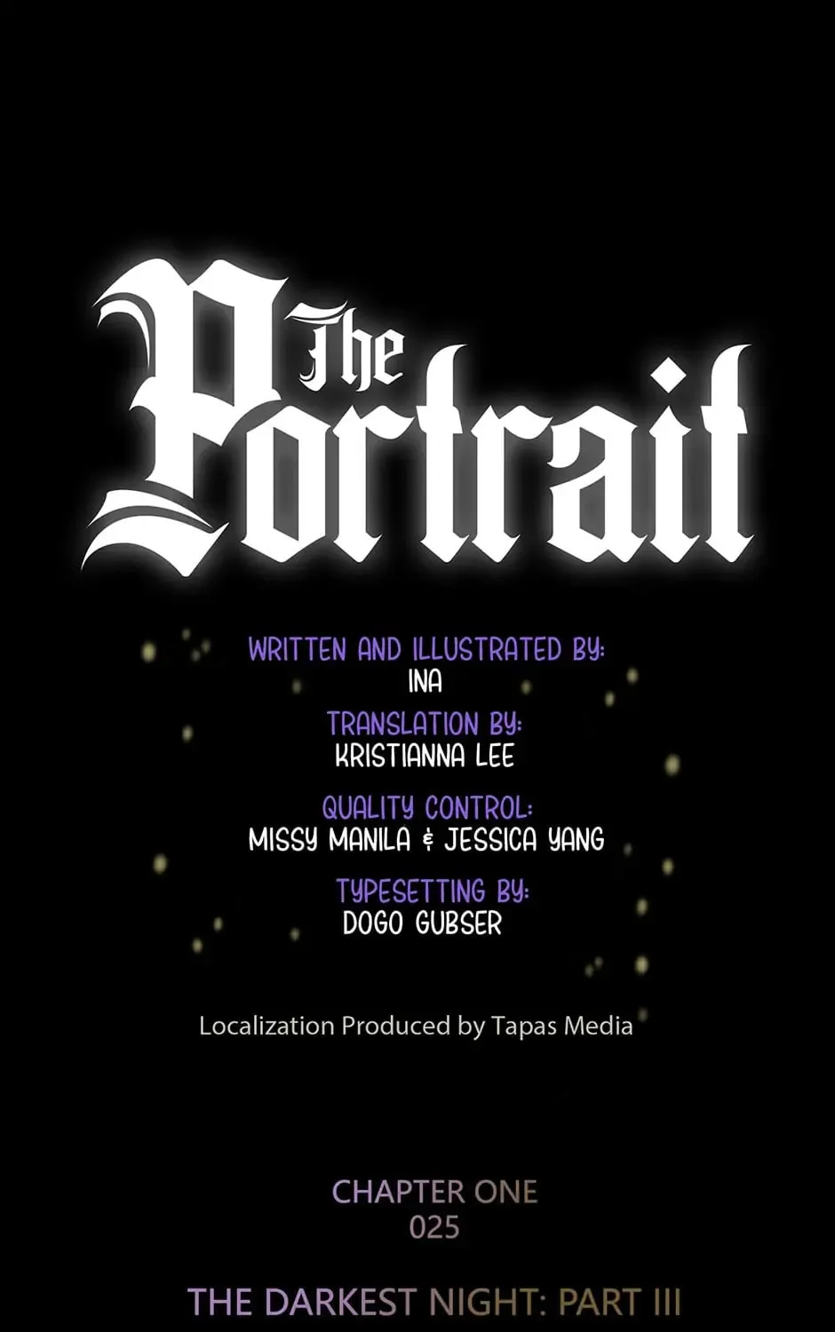 The Portrait Chapter 25 page 1 - 