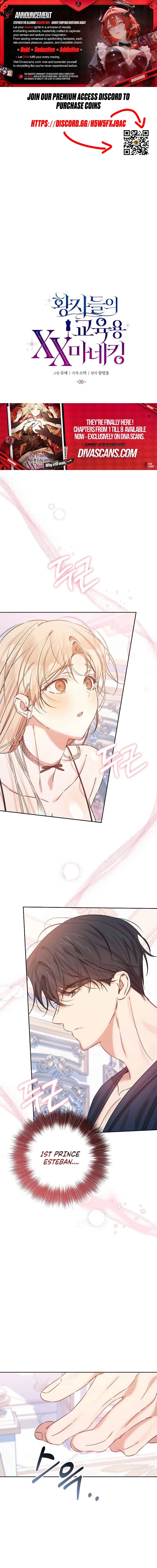The Princes' Educational XX Mannequin Chapter 6 page 1 - 