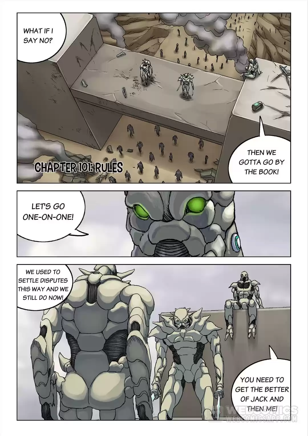 The Proto-Eye Chapter 101 page 1 - 