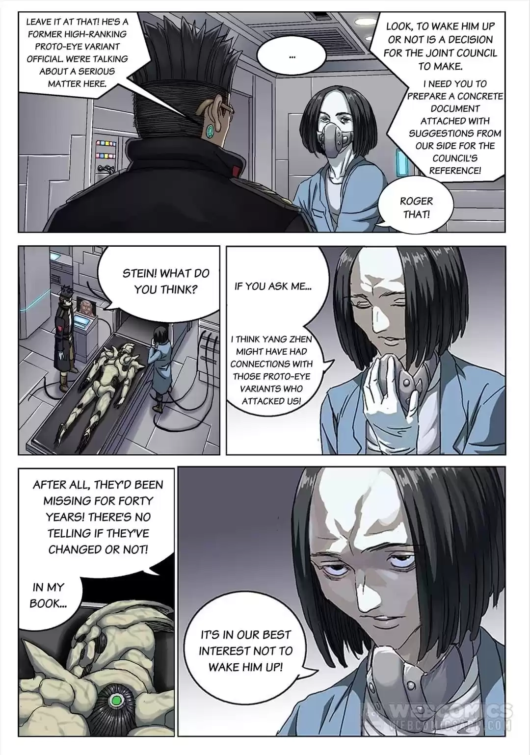 The Proto-Eye Chapter 122 page 8 - 