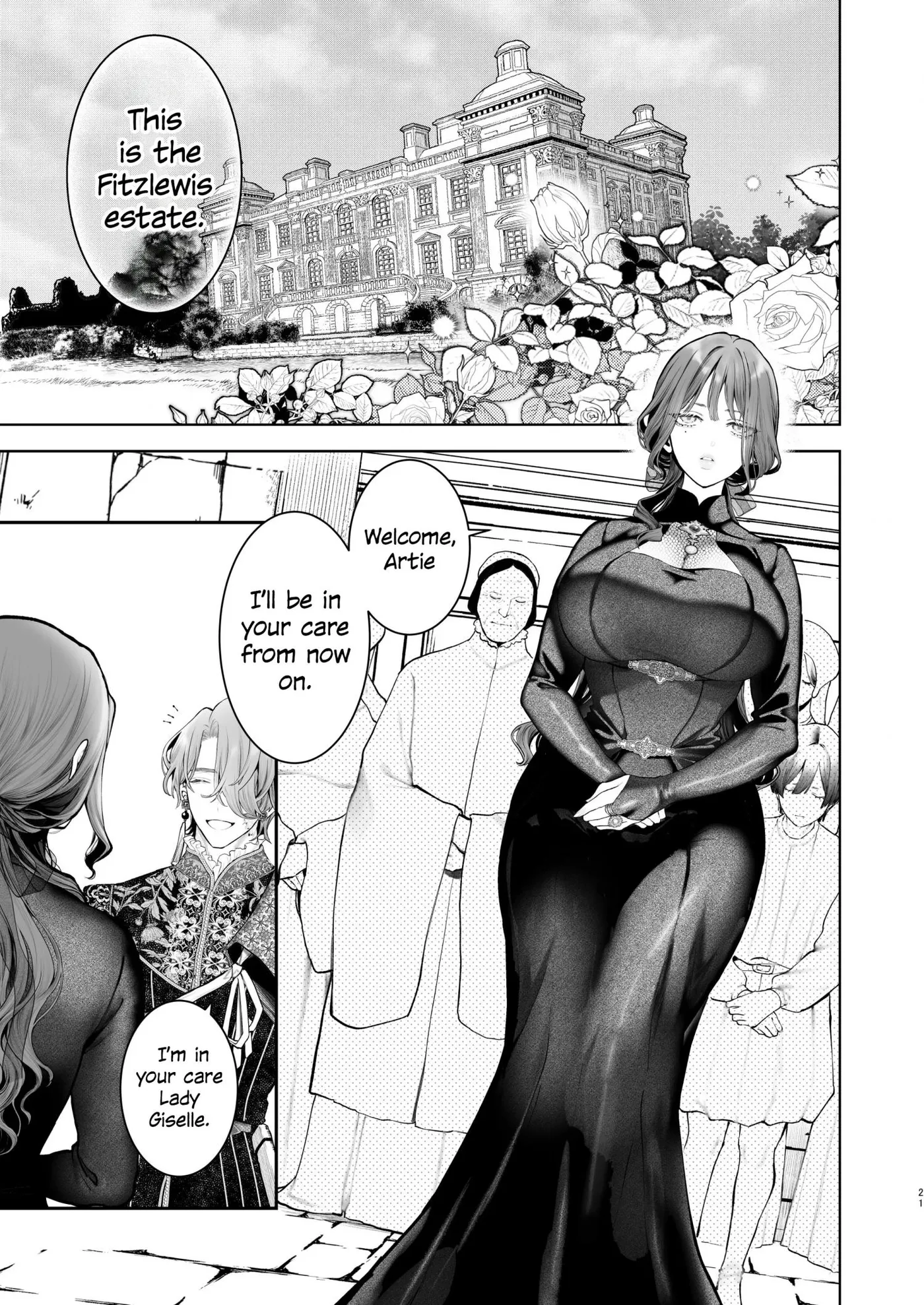 The Rake and the Once Crowned Princess Chapter 1 page 18 - 