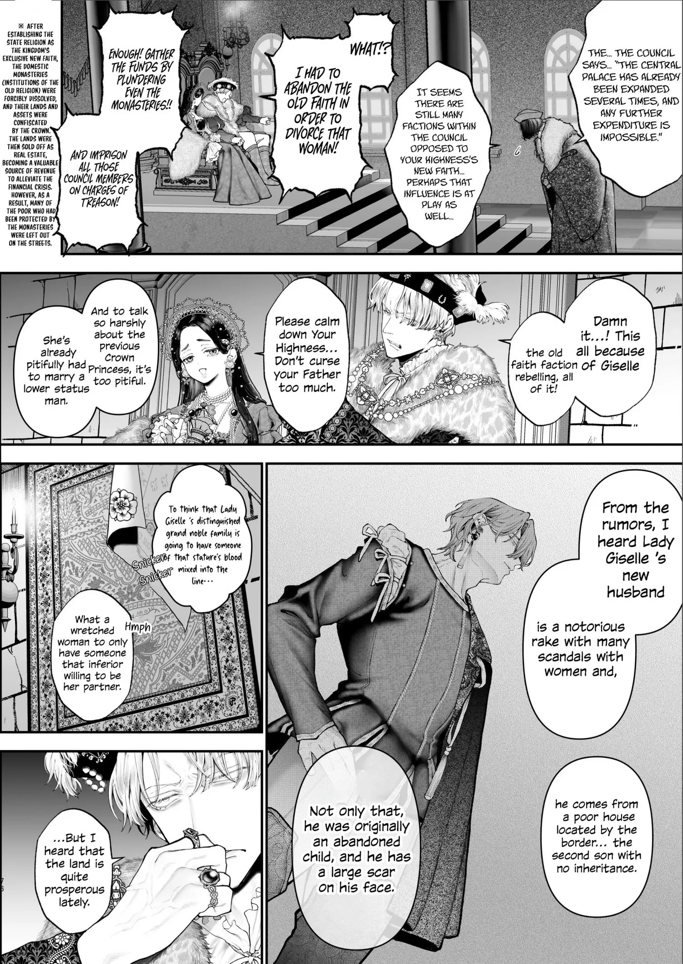 The Rake and the Once Crowned Princess Chapter 1 page 72 - 