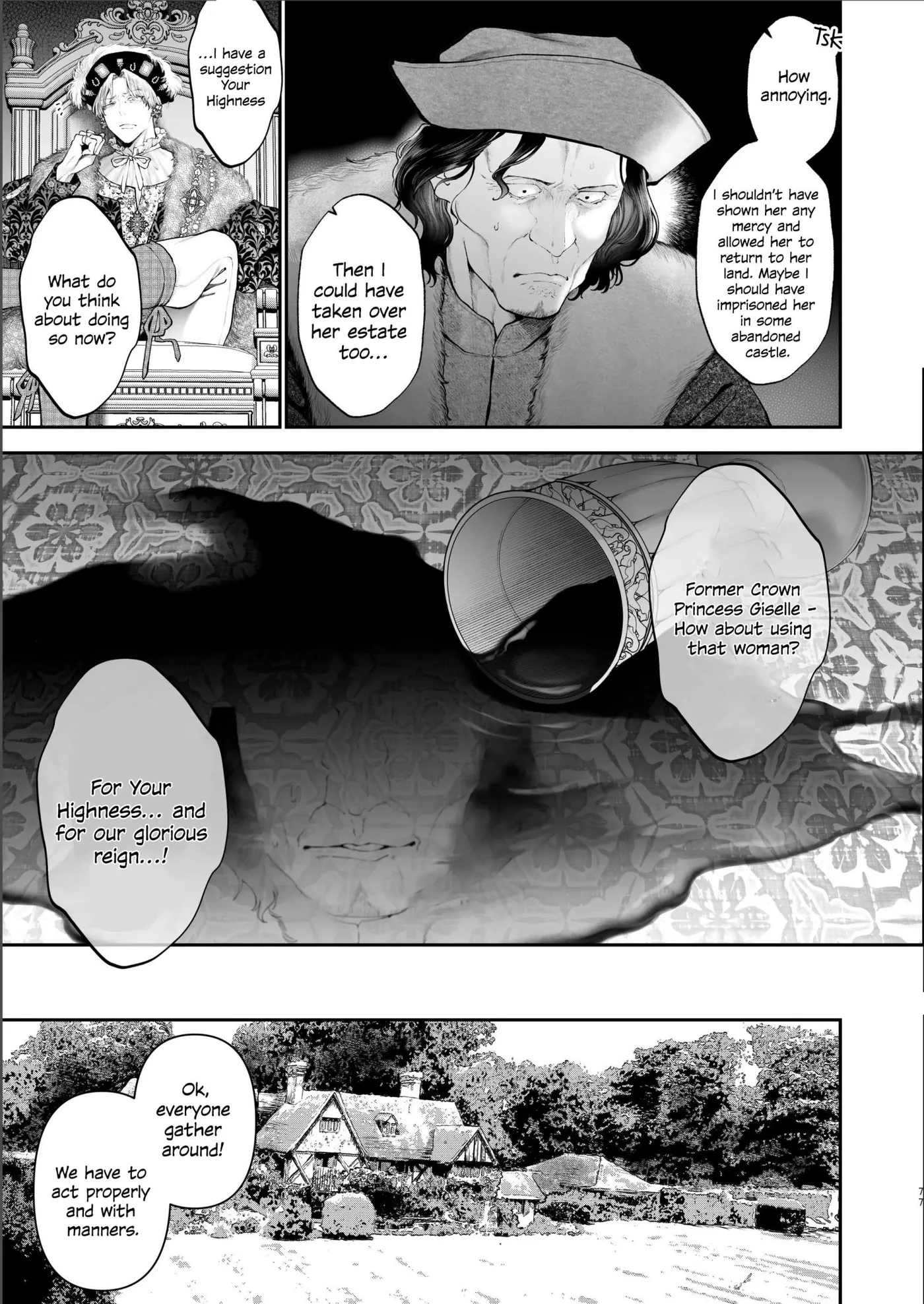 The Rake and the Once Crowned Princess Chapter 1 page 73 - 