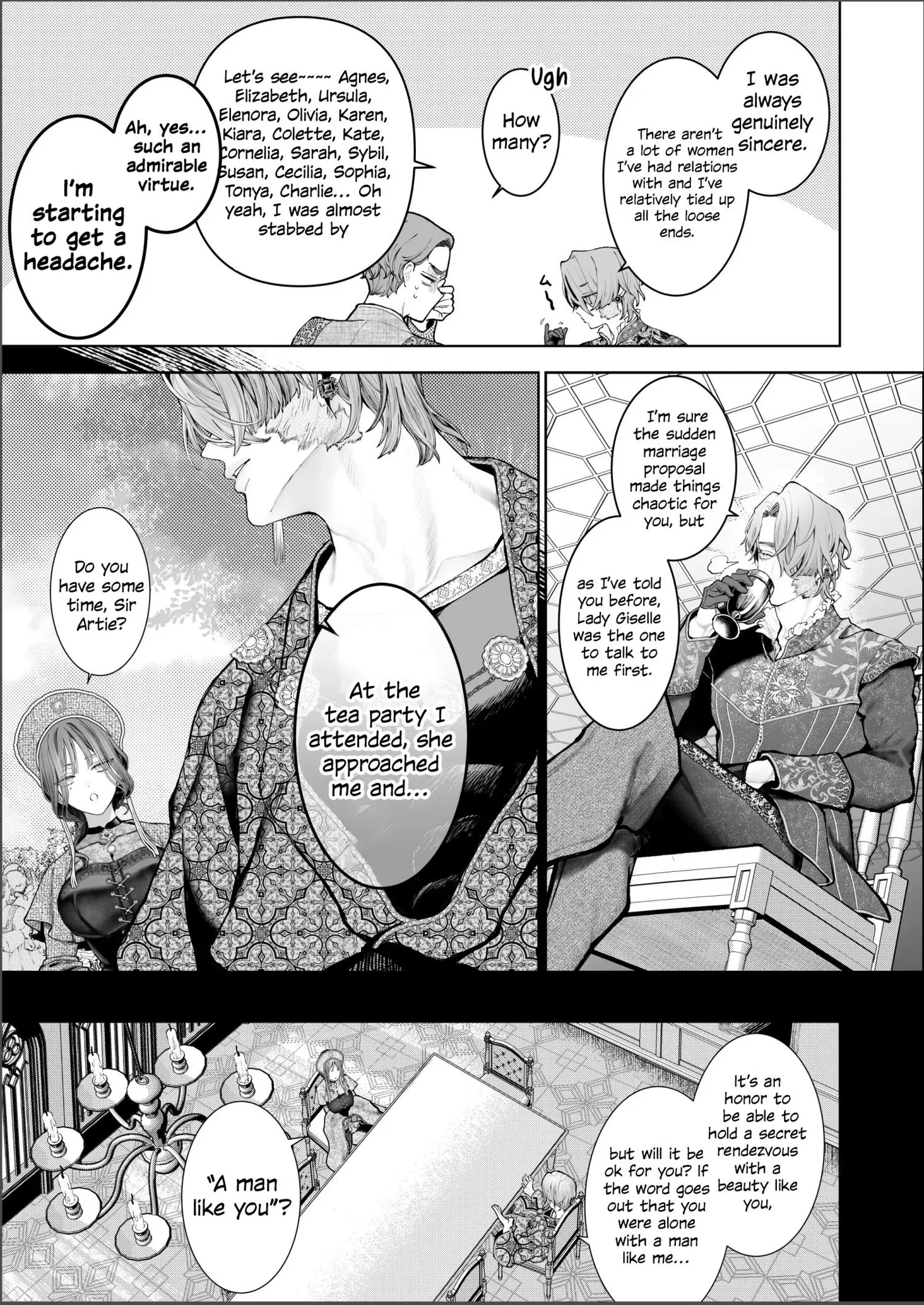 The Rake and the Once Crowned Princess Chapter 1 page 10 - 