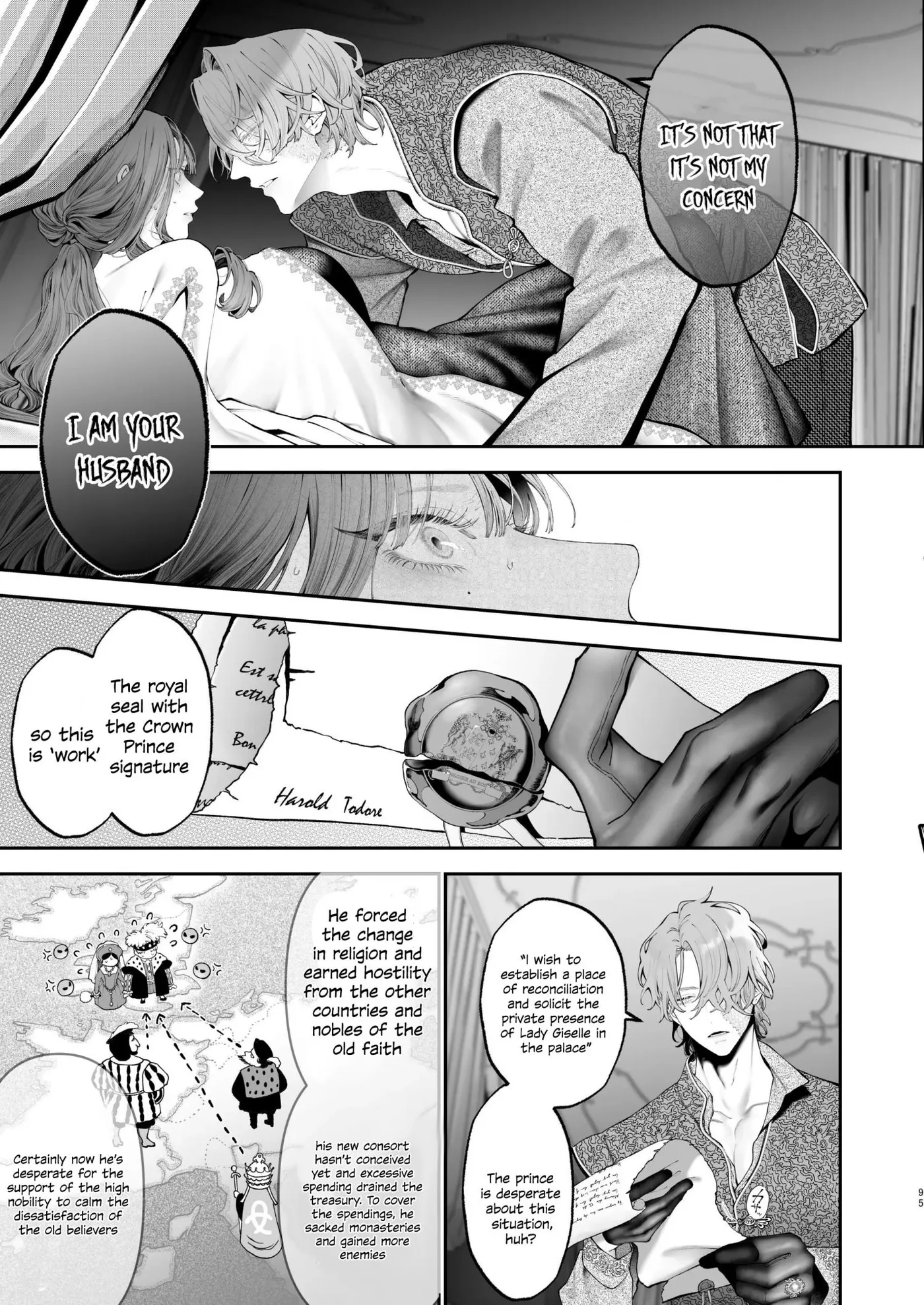 The Rake and the Once Crowned Princess Chapter 1 page 91 - 
