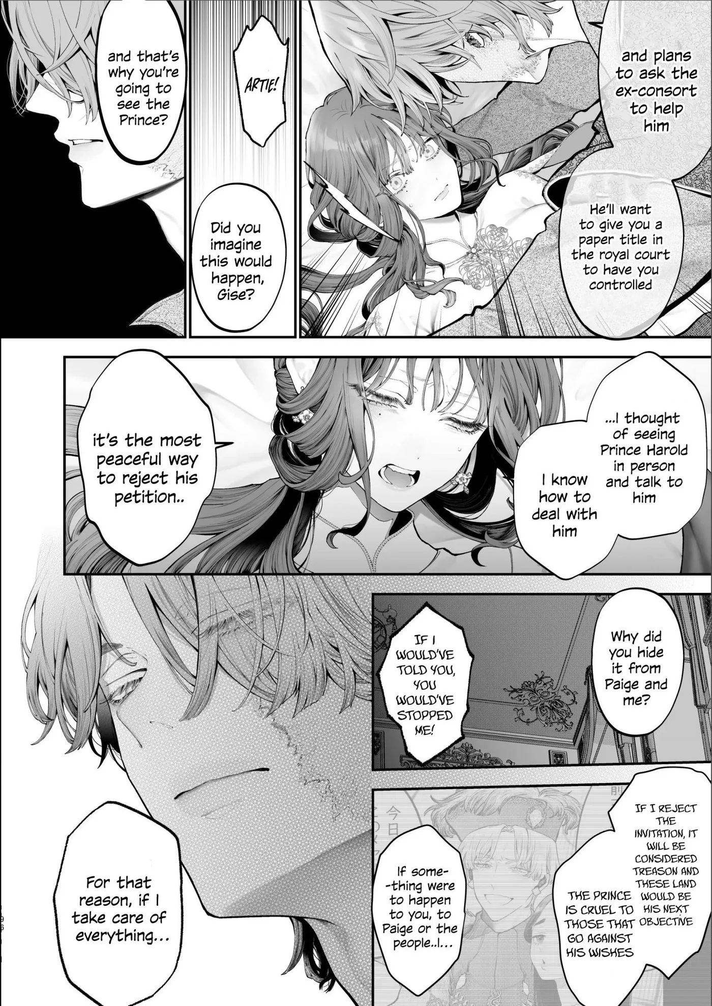 The Rake and the Once Crowned Princess Chapter 1 page 92 - 