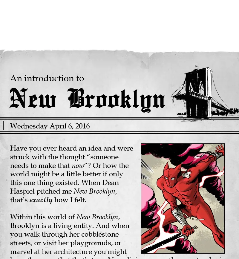 The Red Hook Chapter 1 page 1 - 