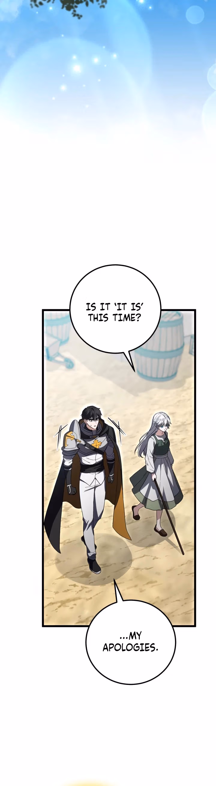 The Regressor and the Blind Saintess Chapter 10 page 18 - 