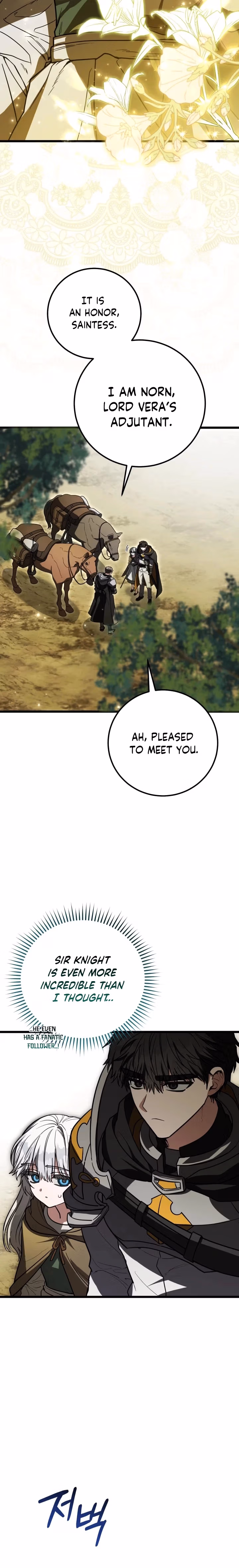 The Regressor and the Blind Saintess Chapter 12 page 3 - 