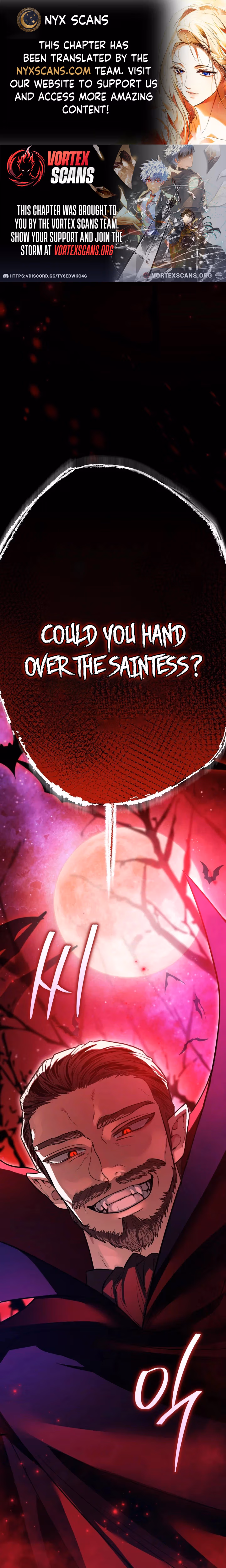 The Regressor and the Blind Saintess Chapter 13 page 1 - 