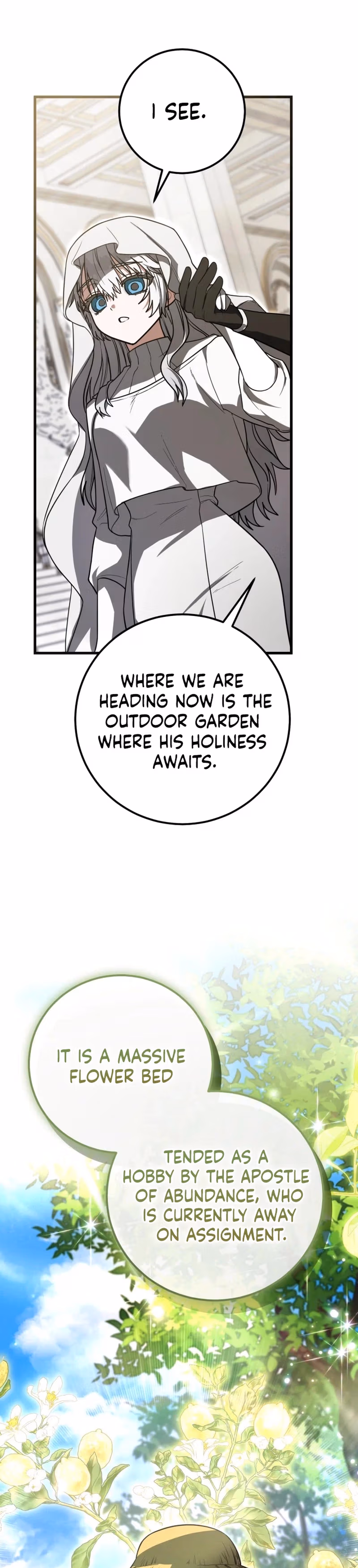The Regressor and the Blind Saintess Chapter 17 page 6 - 