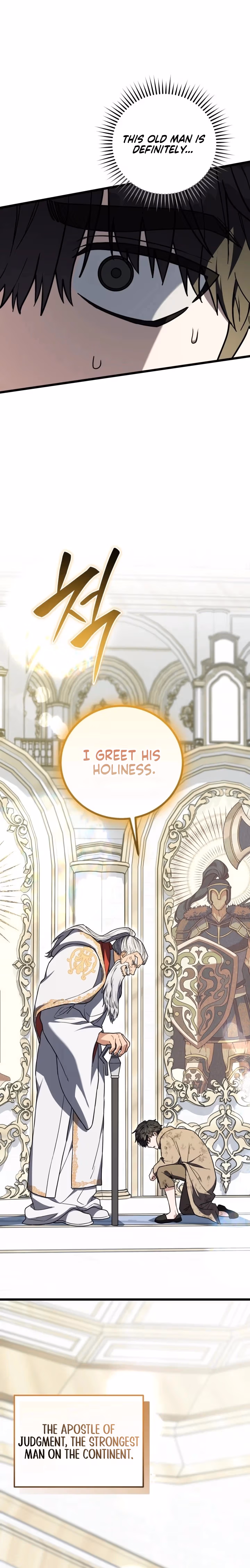 The Regressor and the Blind Saintess Chapter 5 page 3 - 