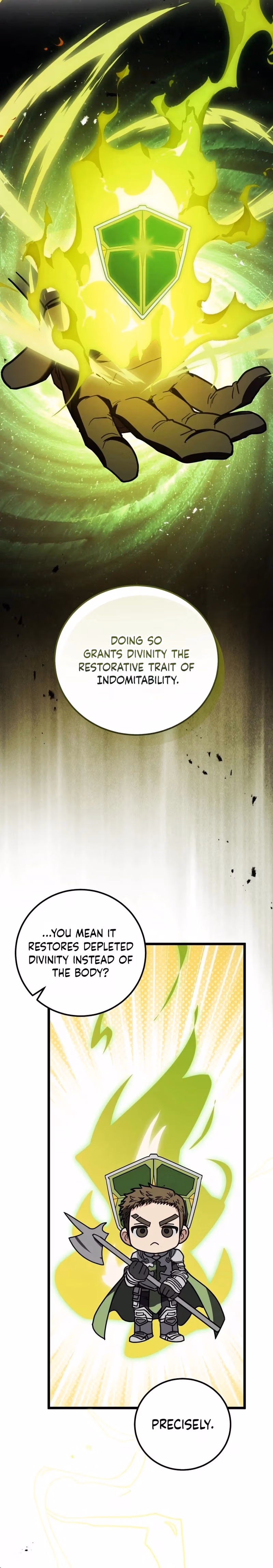 The Regressor and the Blind Saintess Chapter 6 page 21 - 