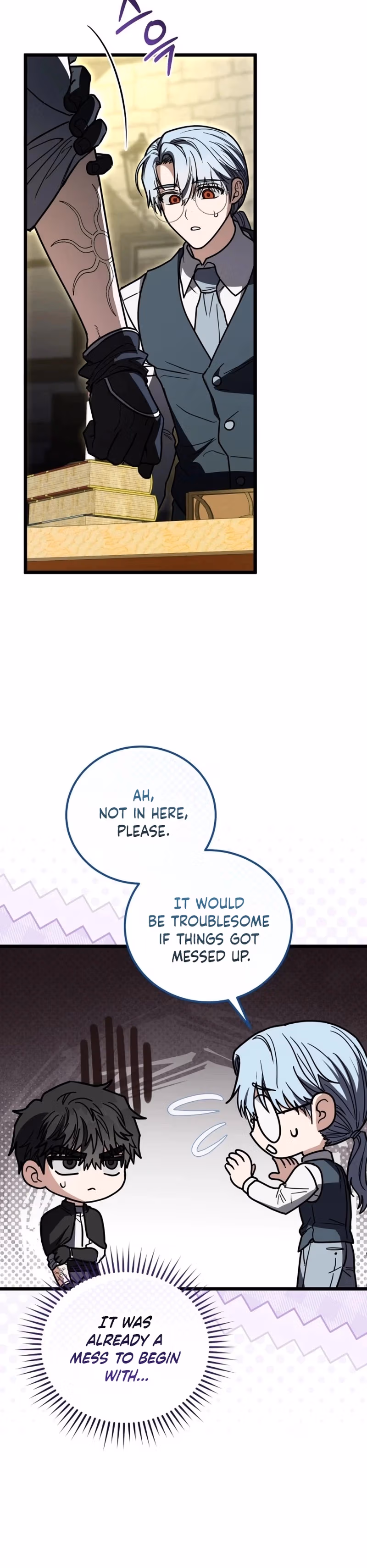 The Regressor and the Blind Saintess Chapter 6 page 24 - 