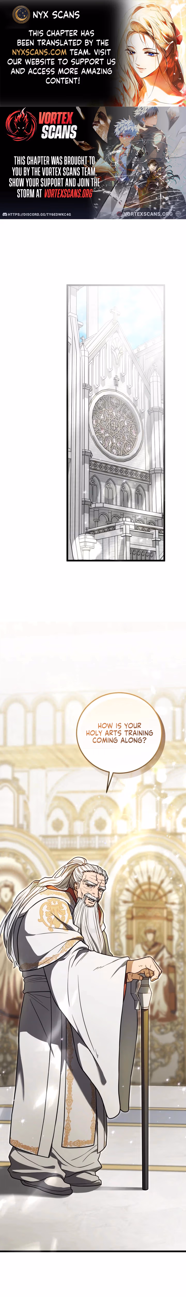 The Regressor and the Blind Saintess Chapter 8 page 1 - 