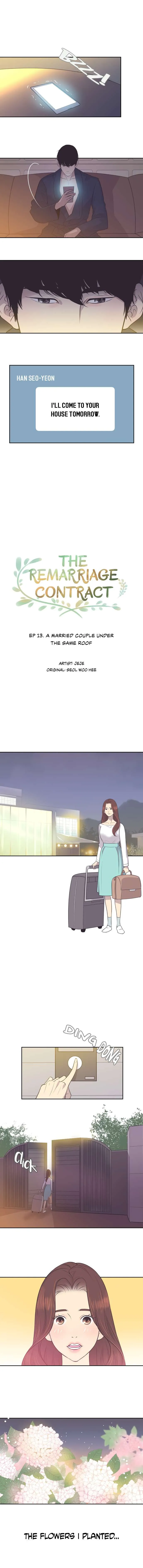 The Remarriage Contract Chapter 13 page 8 - 