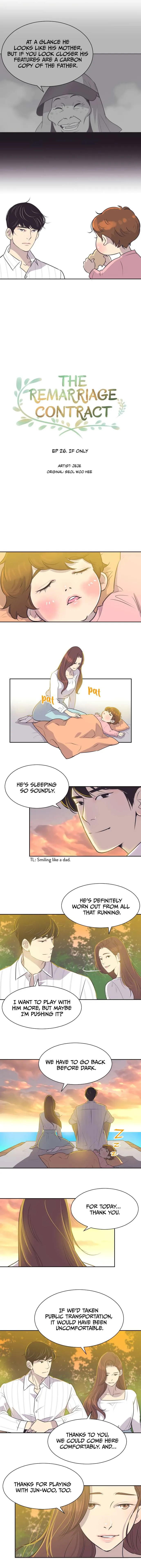 The Remarriage Contract Chapter 26 page 4 - 