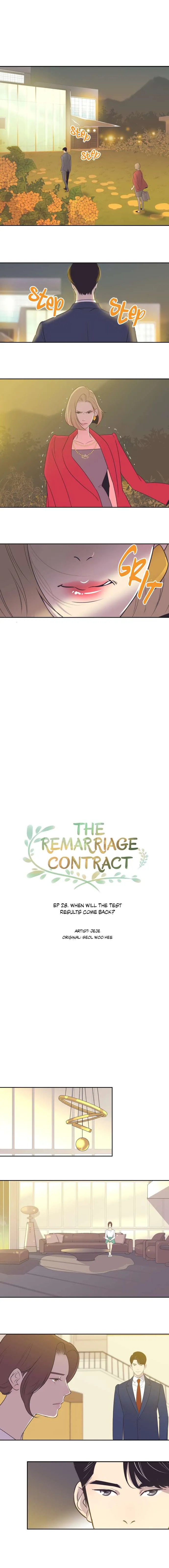 The Remarriage Contract Chapter 28 page 5 - 