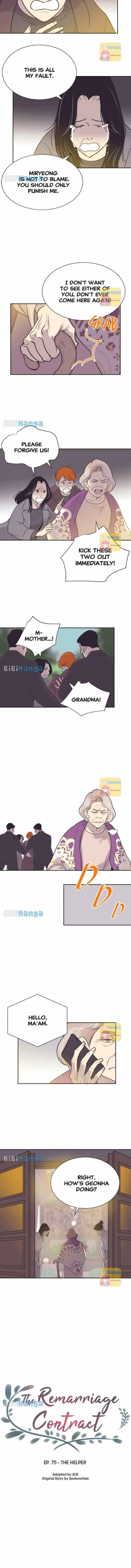 The Remarriage Contract Chapter 75 page 4 - 