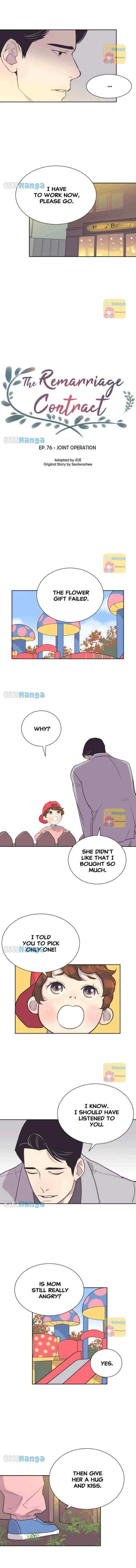The Remarriage Contract Chapter 76 page 6 - 