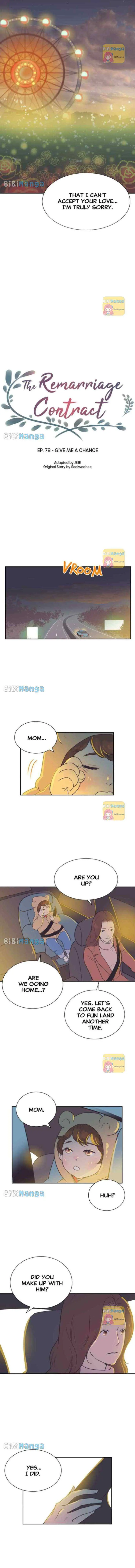 The Remarriage Contract Chapter 78 page 6 - 