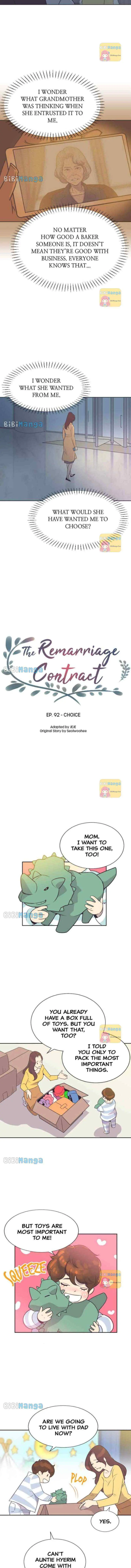 The Remarriage Contract Chapter 92 page 5 - 