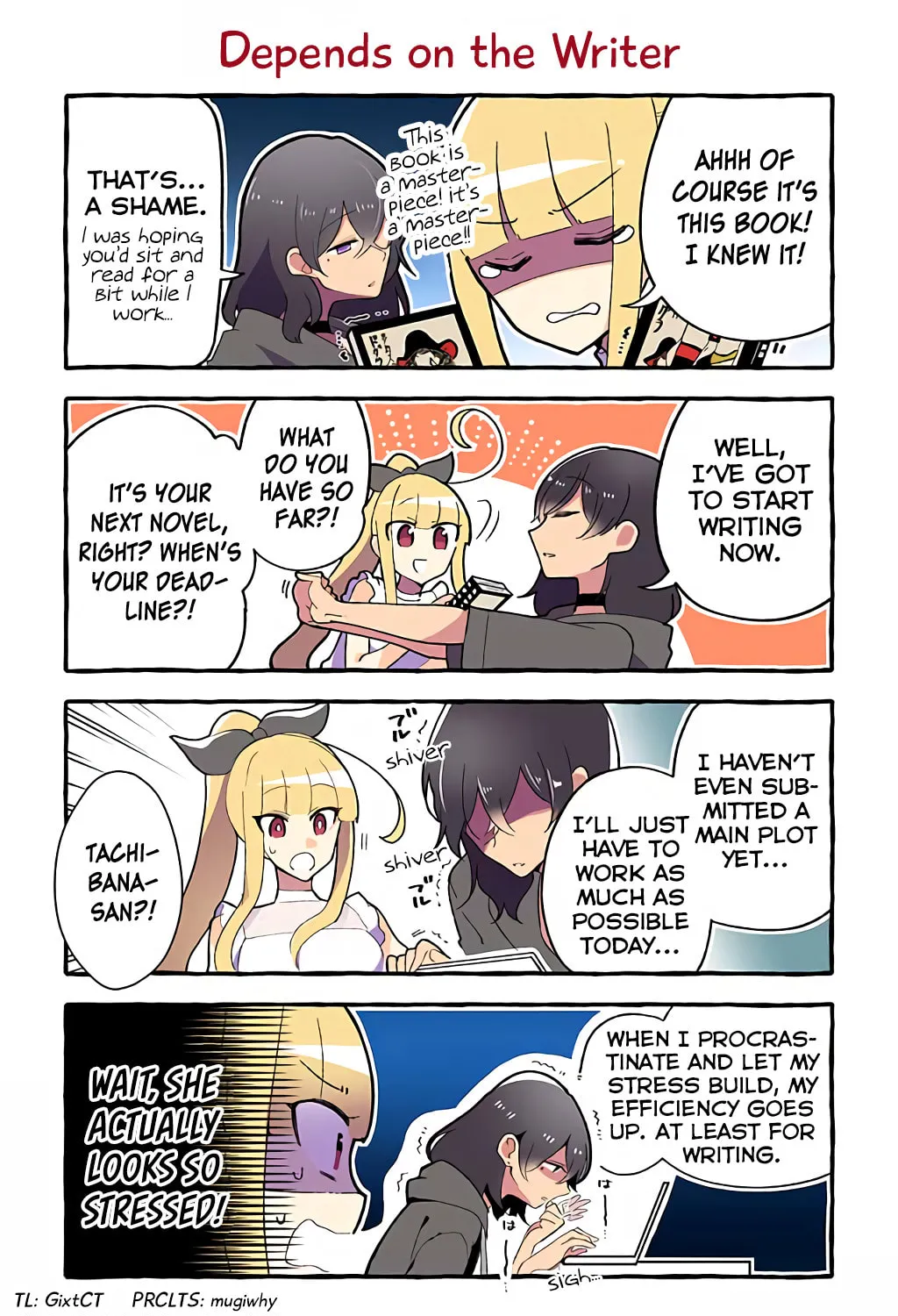 The Results of My Author/Classmate Discovering My Yuri Obsession Chapter 101 page 1 - 