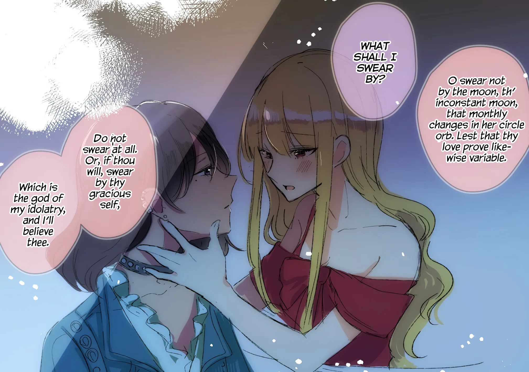 The Results of My Author/Classmate Discovering My Yuri Obsession Chapter 52.1 page 13 - 